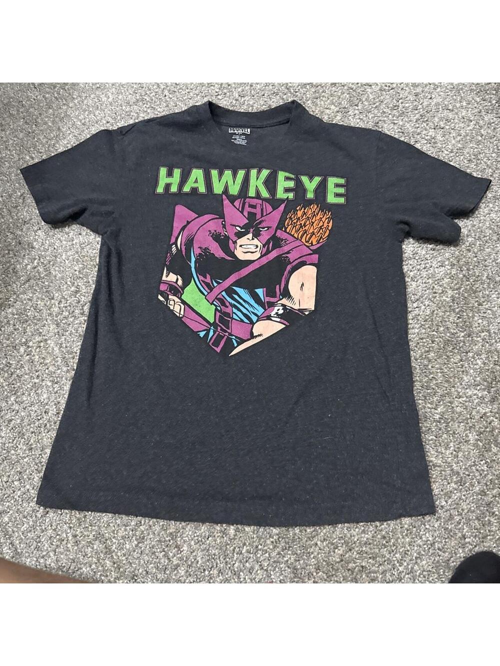 Marvel Women's Black and Grey Tshirt